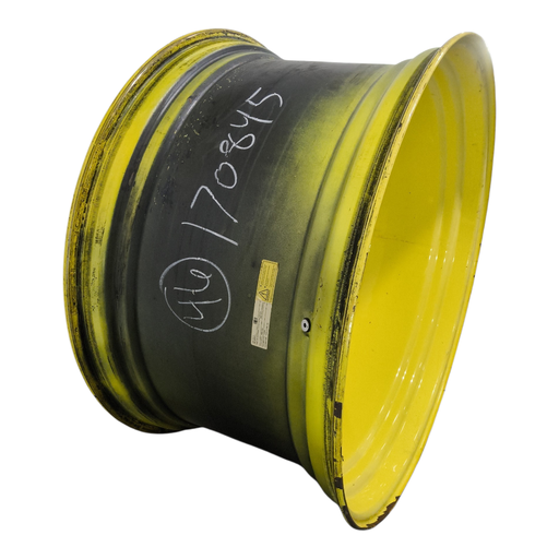 [NTS-170845] 25"W x 46"D, John Deere Yellow 12-Hole Stub Disc Sprayer , -5.38" Offset