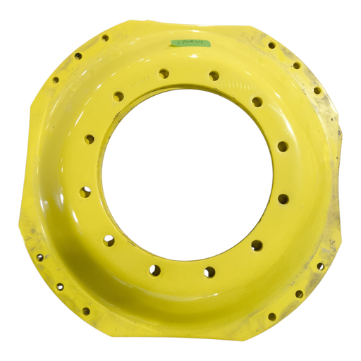 [NTS-170854] 12-Hole Waffle Disc (Groups of 3 Bolts) Center for 34" Rim, John Deere Yellow