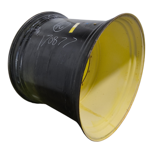 [NTS-170877] 38"W x 46"D, John Deere Yellow 12-Hole Stub Disc , -6.25" Offset