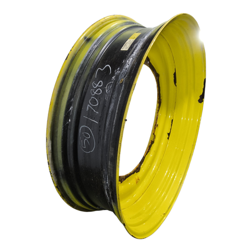 [NTS-170883] 15"W x 50"D, John Deere Yellow 12-Hole Stub Disc , -3.12" Offset