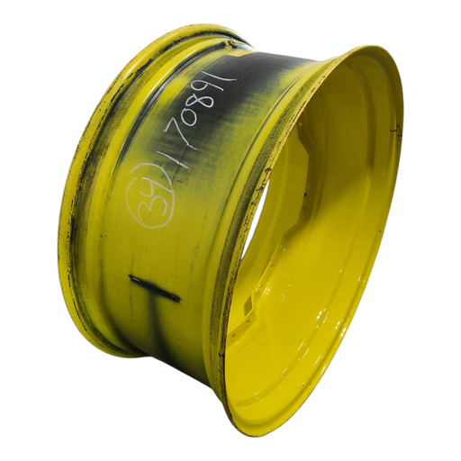 [NTS-170891] 15"W x 34"D, John Deere Yellow 12-Hole Waffle Wheel (Groups of 3 bolts)