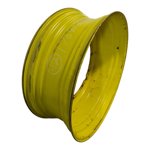 [NTS-170902] 16"W x 42"D, John Deere Yellow 12-Hole Stub Disc , -6.12" Offset