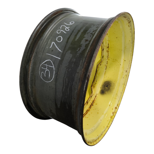 [NTS-170926] 16"W x 34"D, John Deere Yellow 12-Hole Waffle Wheel (Groups of 3 bolts)