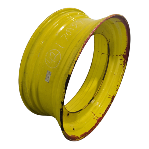 [NTS-170939] 16"W x 42"D, John Deere Yellow 12-Hole Stub Disc , 2.12" Offset
