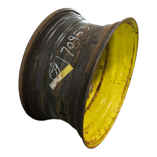 [NTS-170953] 15"W x 30"D, John Deere Yellow 12-Hole Waffle Wheel (Groups of 3 bolts)