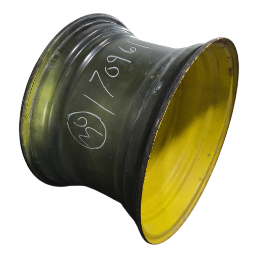 [NTS-170961] 20"W x 30"D, John Deere Yellow 12-Hole Formed Plate , 1.12" Offset