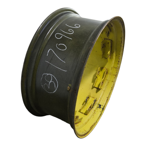 [NTS-170966] 13"W x 30"D, John Deere Yellow 8-Hole Rim with Clamp/Loop Style