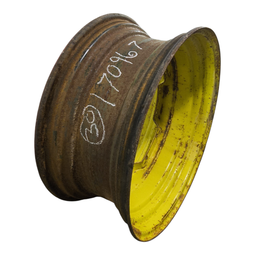 [NTS-170967] 13"W x 30"D, John Deere Yellow 8-Hole Waffle Wheel (Groups of 2 Bolts)