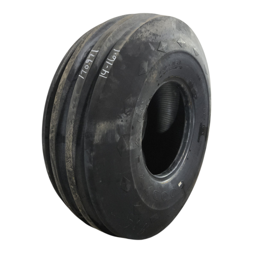 [NTS-170971] 14L-16.1 Goodyear Farm Dyna Rib SL F-2M E (10 Ply), 90%