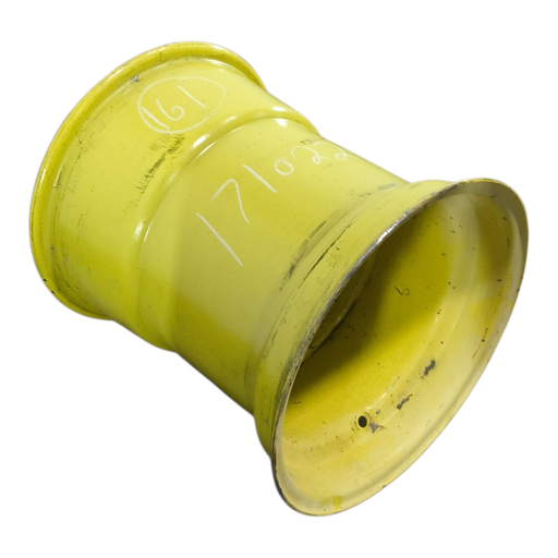 [NTS-171022] 18"W x 16.1"D, John Deere Yellow 6-Hole Flat Plate , 0.38" Offset