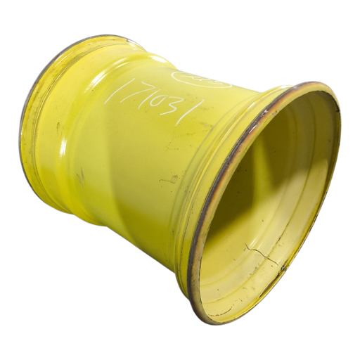 [NTS-171031] 24"W x 22.5"D, John Deere Yellow 8-Hole Flat Plate , -2.25" Offset