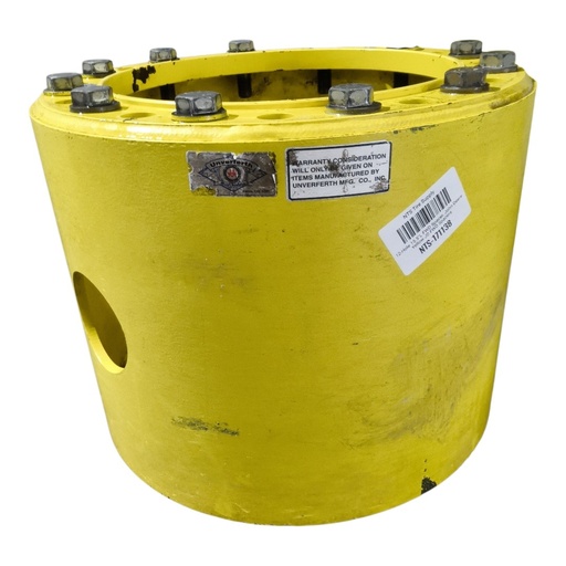 [NTS-171138] 12-Hole 15.5"L FWD Spacer, John Deere Yellow