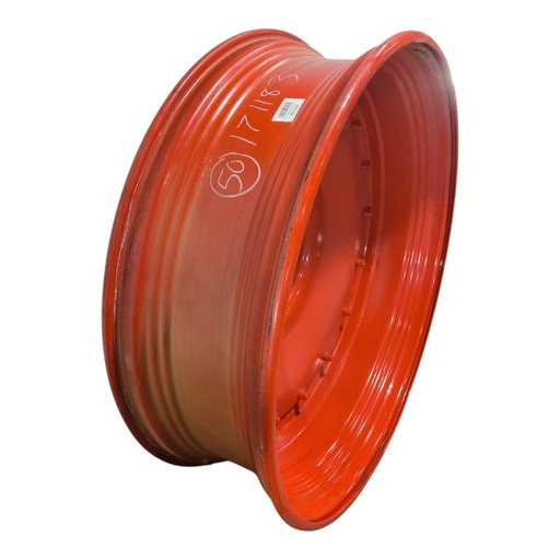 [NTS-171183] 15"W x 50"D, Fendt/Agco Red 16-Hole Stub Disc , 3.25" Offset