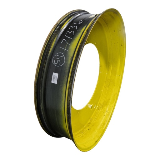 [NTS-171336] 12"W x 54"D, John Deere Yellow 12-Hole Stub Disc , -3.25" Offset