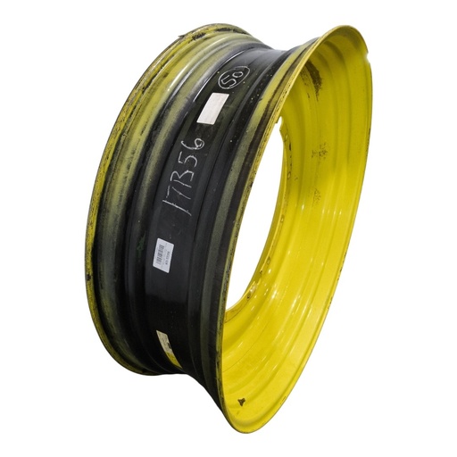 [NTS-171356] 15"W x 50"D, John Deere Yellow 12-Hole Stub Disc , -3.12" Offset