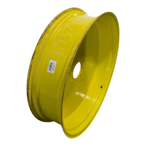 [NTS-171374] 10"W x 38"D, John Deere Yellow 8-Hole Formed Plate Sprayer , -2.25" Offset 10x38 JDY