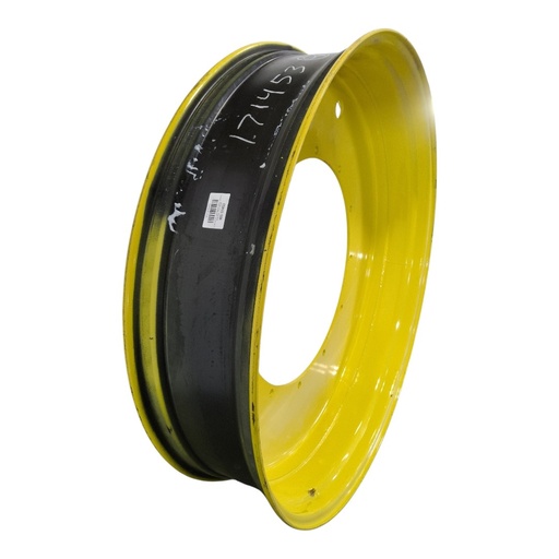[NTS-171453] 12"W x 54"D, John Deere Yellow 12-Hole Stub Disc , -3.5" Offset