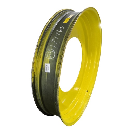 [NTS-171460] 10"W x 54"D, John Deere Yellow 12-Hole Stub Disc , -3.31" Offset