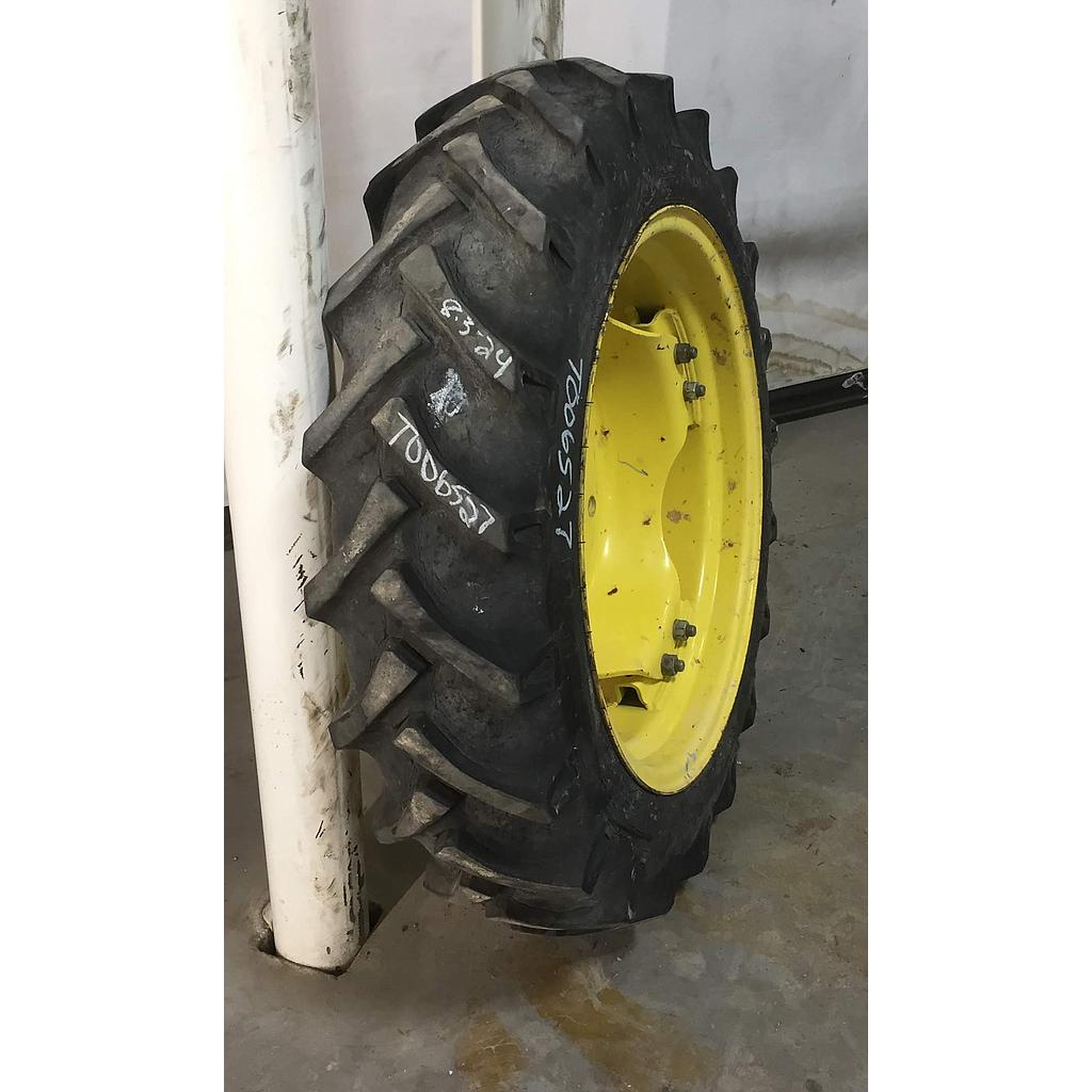 USED 8.3-24 BKT Tires TR 135 Drive R-1 C (6 Ply), 65% for Sale | NTS ...