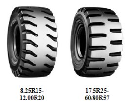 [421332] 26.5R25 Bridgestone VSDL D2A Loader L-5 100%