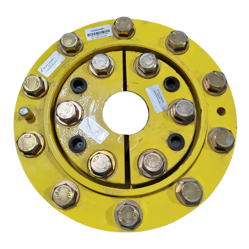 [1000E60MY] 10-Hole Wedg-Lok Style, 3.12" (79.38mm) axle, John Deere Yellow