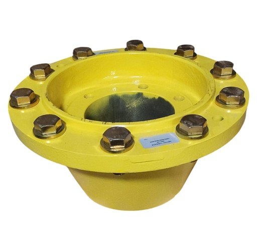 [1000EMY] 10-Hole Wedg-Loc Base, John Deere Yellow