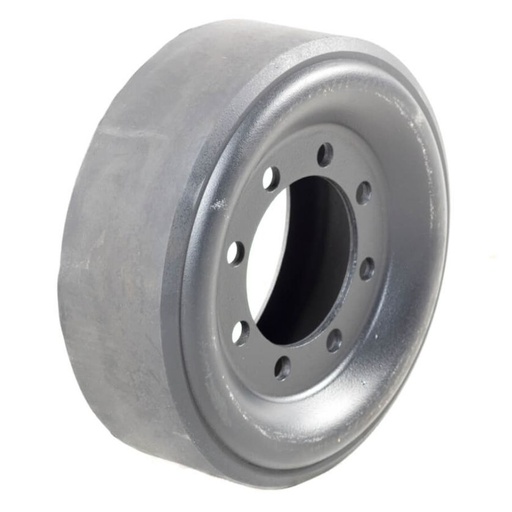 [4W-5052RPA] 5.5" Wide Mid-Roller Bogie Wheel for AGCO Challenger Tractors Series MT700/MT800, Narrow, Steel Bolt-On Style, (Poly (Polyurethane))