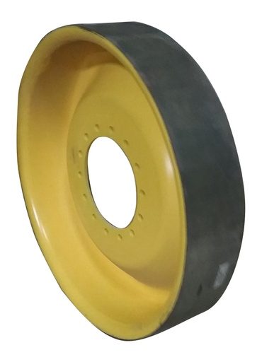 [JD9000T] 8.75" Wide Idler Wheel for John Deere Tillage Tractors Series 9000T-9020T, Steel Bolt-On(Rubber)