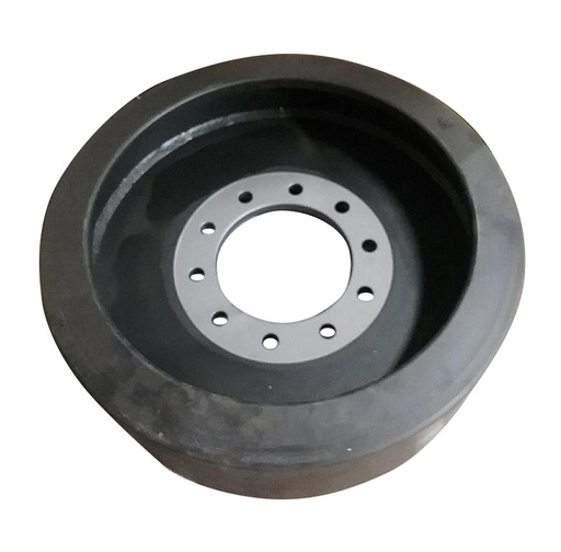 [SP1423XLAC] 9.5" Wide Idler Wheel for Case IH STX Quadtrac Tractors(2000 - 2006) Fab'd Rplmt-SPCASE04/SPCASE08, Steel Bolt-On(Poly)