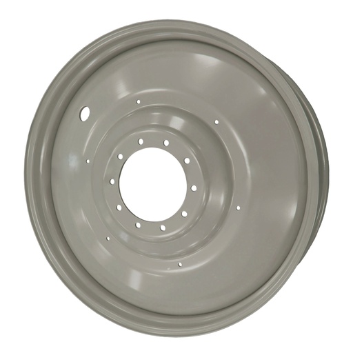 [051222000SM] 13"W x 46"D, Case IH Silver Mist 10-Hole Formed Plate , -9" Offset
