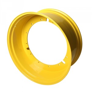 [48335] 23"W x 42"D, John Deere Yellow 12-Hole Stub Disc , -3.12" Offset