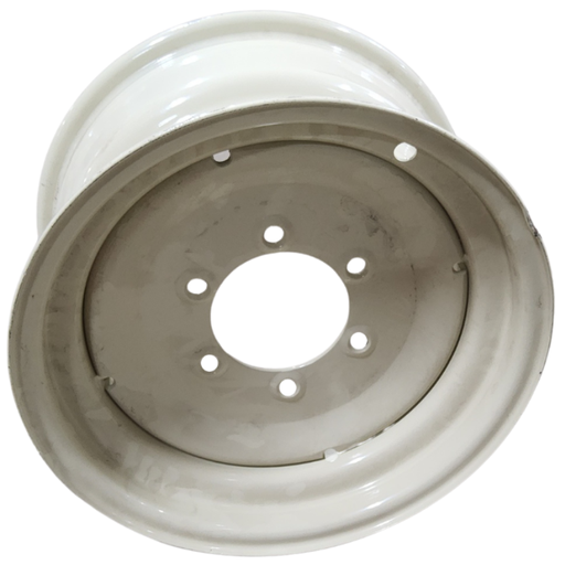 [051555400CR] 8"W x 15"D, Cream 6-Hole Implement