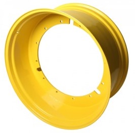 [63161] 23"W x 42"D, John Deere Yellow 12-Hole Stub Disc Sprayer , -7.38" Offset