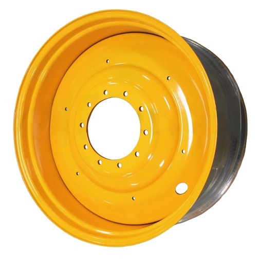 [62866] 18"W x 38"D, Hagie Orange 10-Hole Formed Plate Sprayer , -6.25" Offset