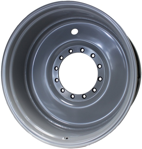 [28442] 18"W x 38"D, Agco Corp Gray 12-Hole Formed Plate Sprayer , -4.88" Offset