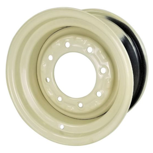 [28117-OW] 8"W x 15"D, Off White 8-Hole Implement