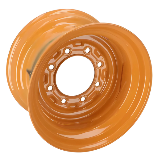 [28218] 9.75"W x 16.5"D, Case Power Tan 8-Hole Skid Steer , -1.69" Offset