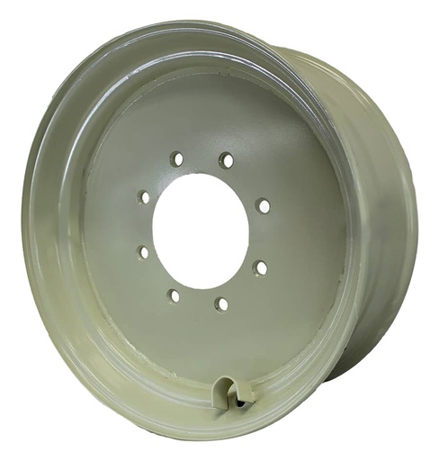 [28238] 6.75"W x 19.5"D, Off White 8-Hole Implement , 0.62" Offset