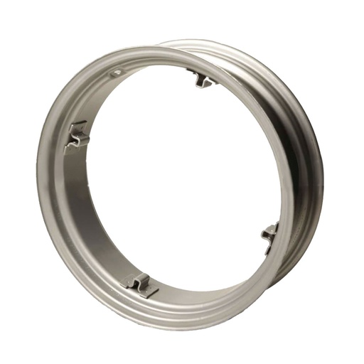[28361] 7"W x 24"D, Case IH Silver Mist 4-Hole Rim, Clamp/Loop Style