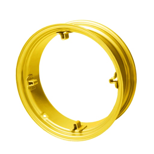 [28363] 8"W x 24"D, John Deere Yellow 4-Hole Rim, Clamp/Loop Style