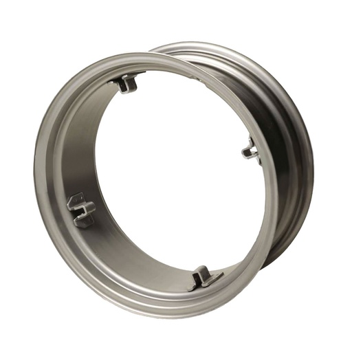 [28368] 10"W x 24"D, Case IH Silver Mist 4-Hole Rim, Clamp/Loop Style