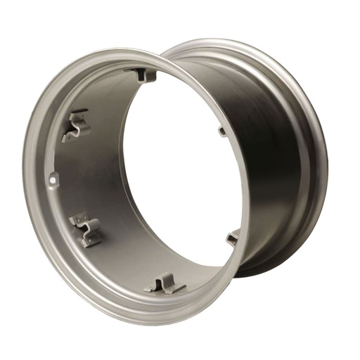 [28383] 15"W x 24"D, Case IH Silver Mist 6-Hole Rim, Clamp/Loop Style