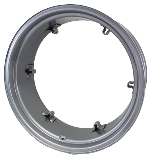 [28394] 11"W x 28"D, Case IH Silver Mist 6-Hole Rim, Clamp/Loop Style