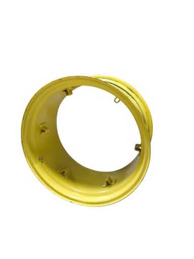 [28406] 15"W x 28"D, John Deere Yellow 6-Hole Rim with Clamp/Loop Style