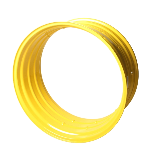 [39399] 16"W x 38-36"D, John Deere Yellow Double Bevel Step-Up Rim