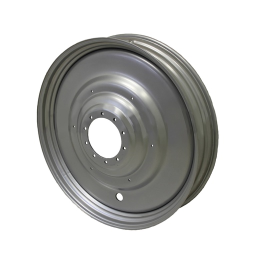 [40595] 12"W x 50"D, Case IH Silver Mist 10-Hole Formed Plate , -6.5" Offset