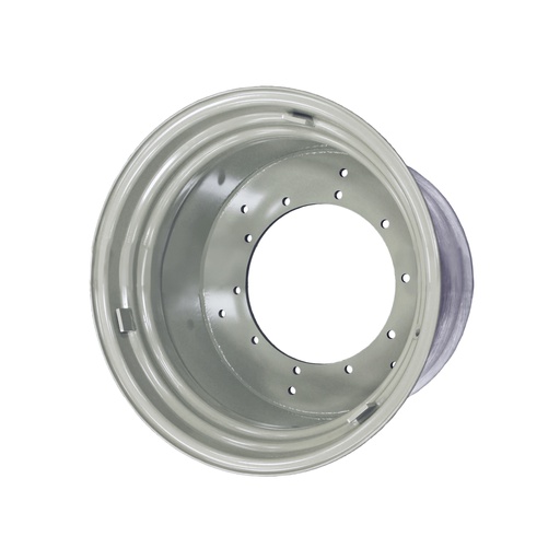 [41433] 27"W x 32"D, Case IH Silver Mist 10-Hole Rod Style Prime 4WD , -3.25" Offset