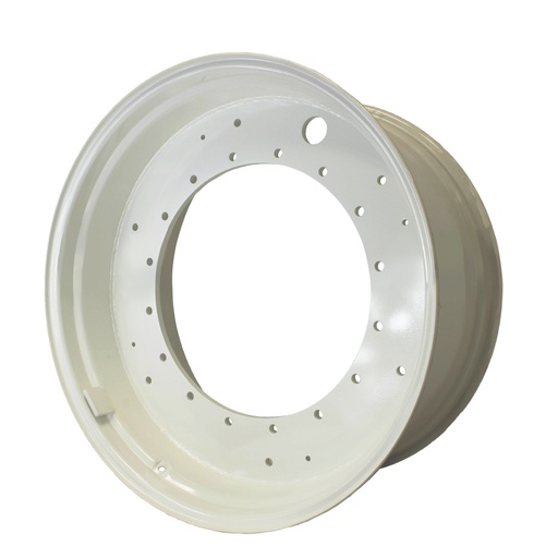 [41456] 16"W x 38"D, IH White 16-Hole Rod Style Prime 4WD , 1.38" Offset