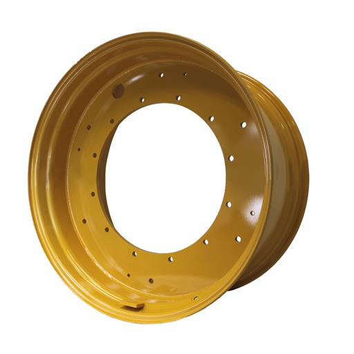 [41463] 18"W x 38"D, Versatile Yellow 12-Hole Rod Style Prime 4WD , 2" Offset