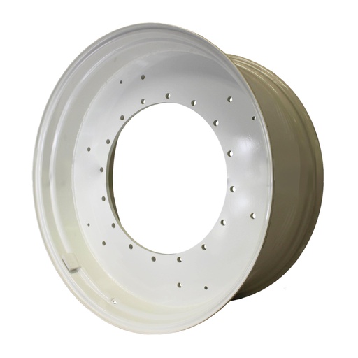 [41480] 18"W x 42"D, New Holland White 16-Hole Rod Style Prime 4WD , 1.5" Offset